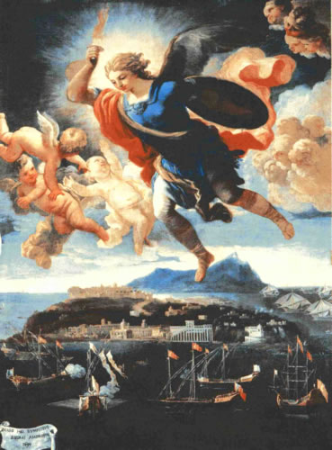San Michele Arcangelo - Olio su tela XVII secolo